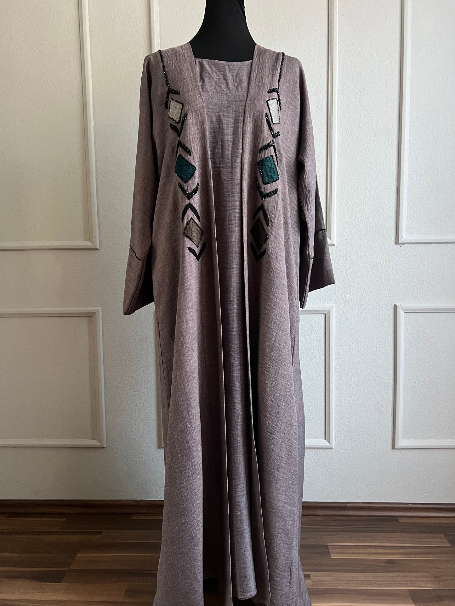 Abaya bohemian lavender