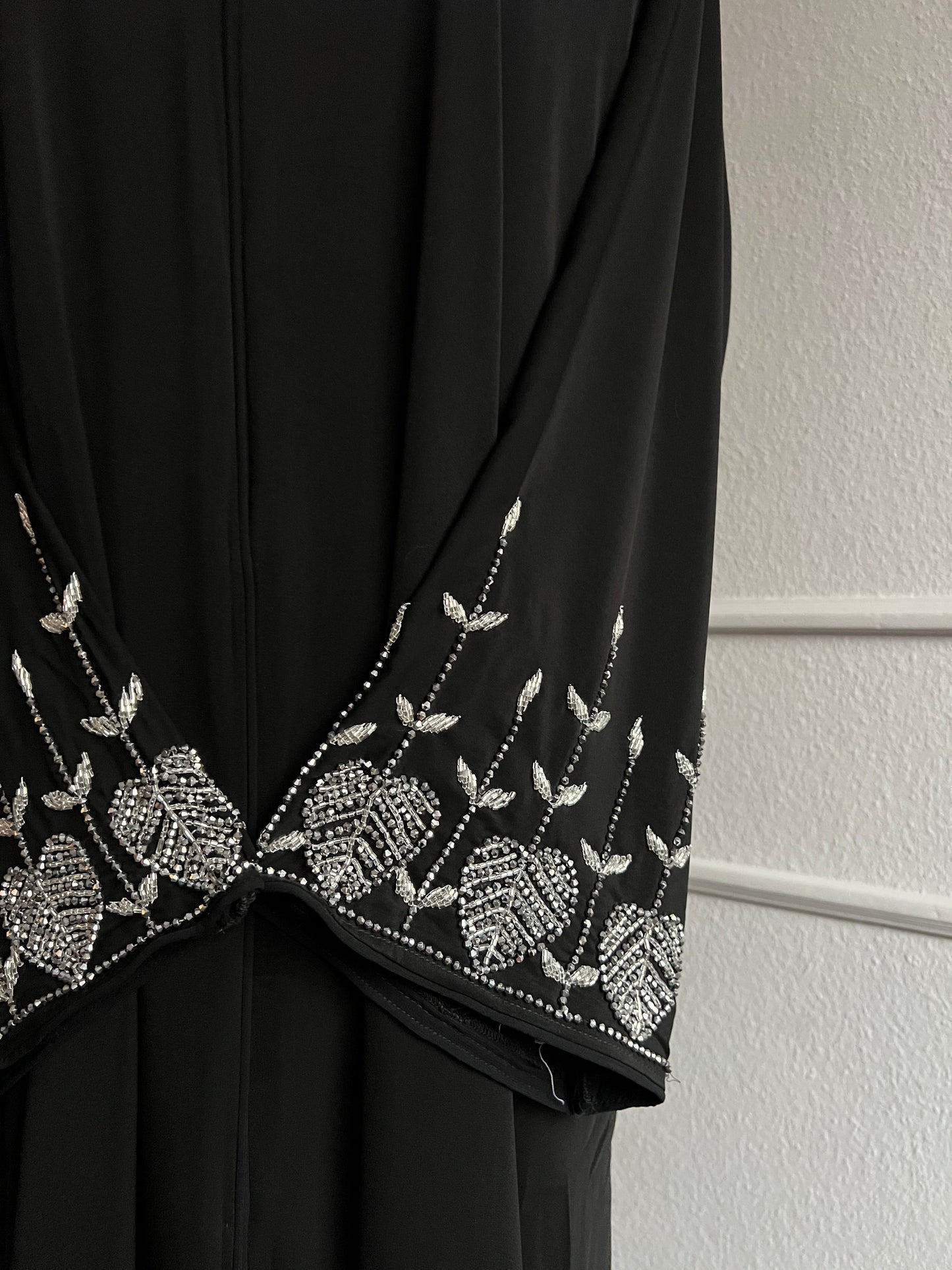 Elegante abaya dua detail foto