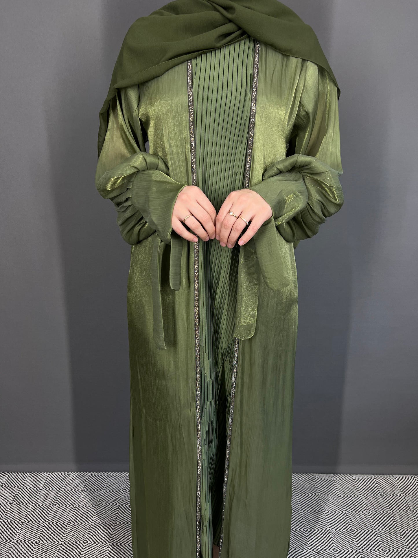 Abaya Dubai Organza Set