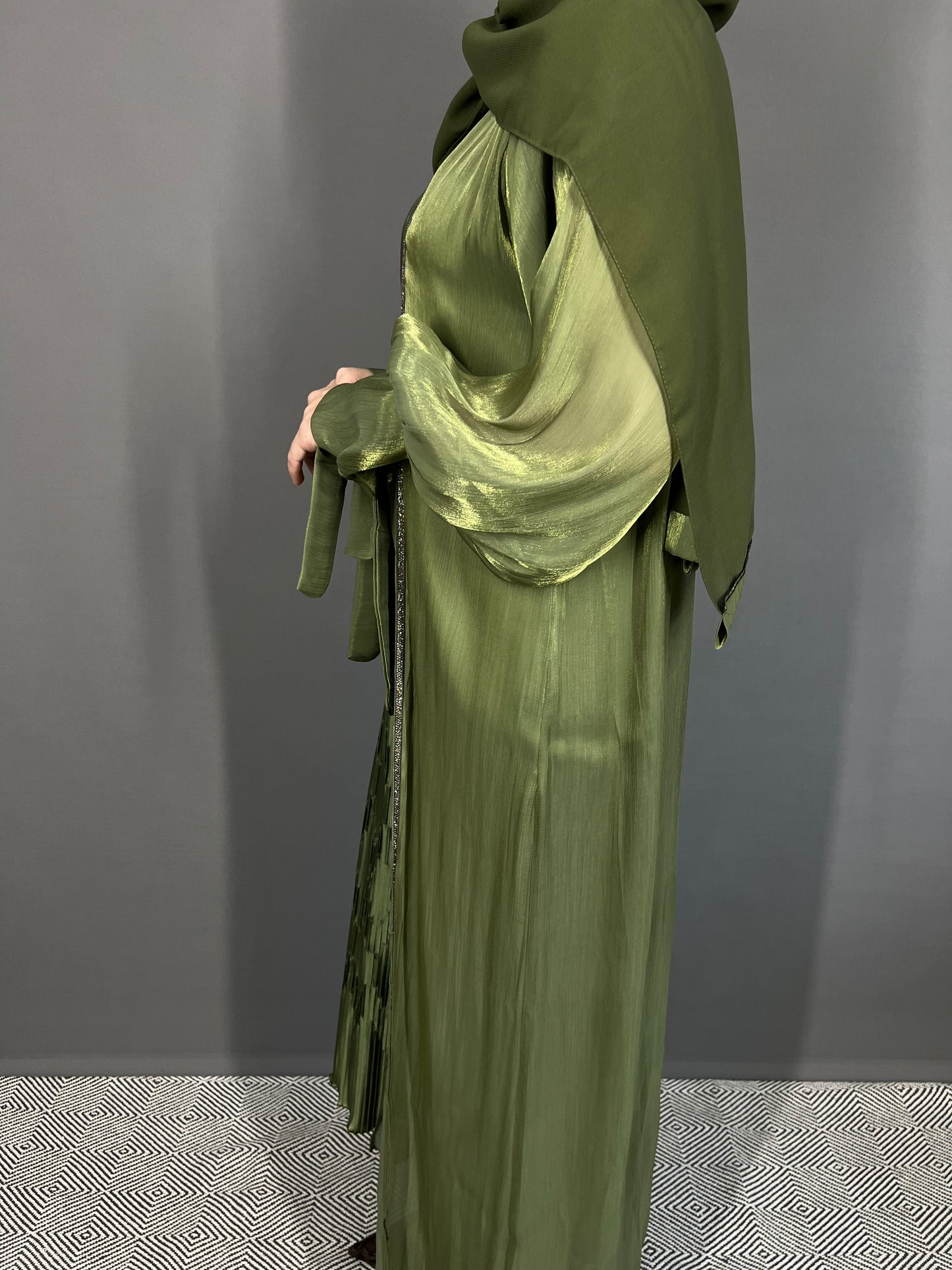 Abaya Dubai Organza Set