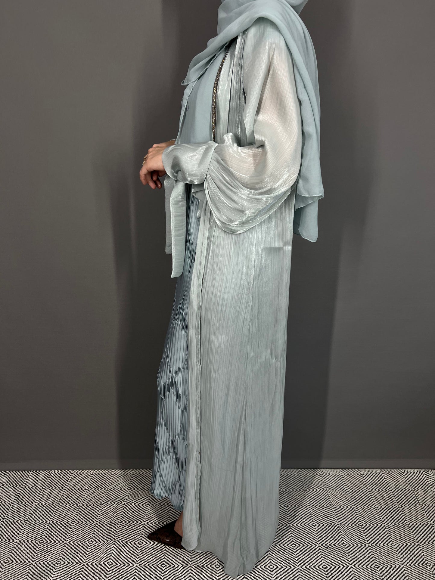 Abaya Dubai Organza Set