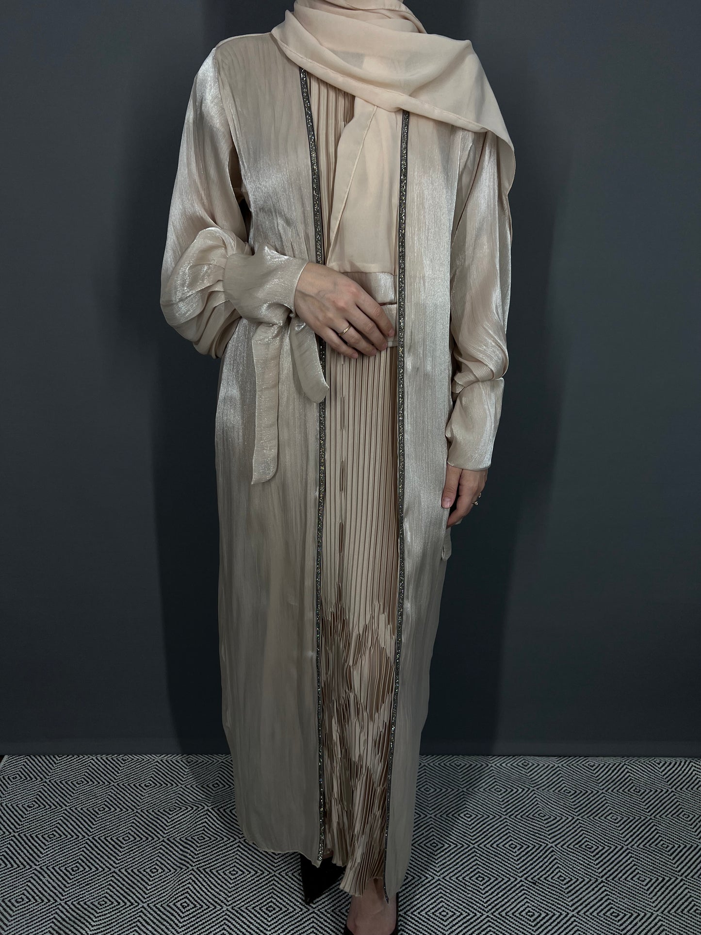 Abaya Dubai Organza Set