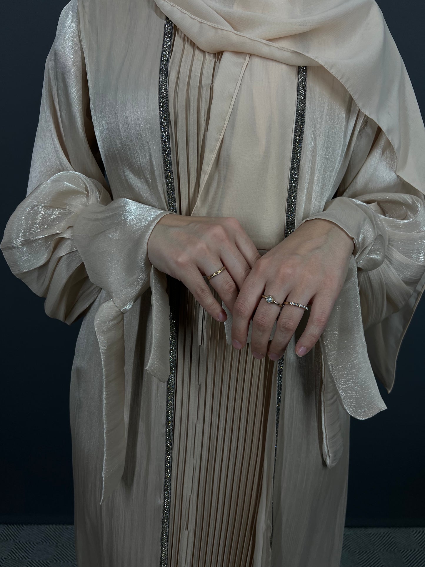 Abaya Dubai Organza Set