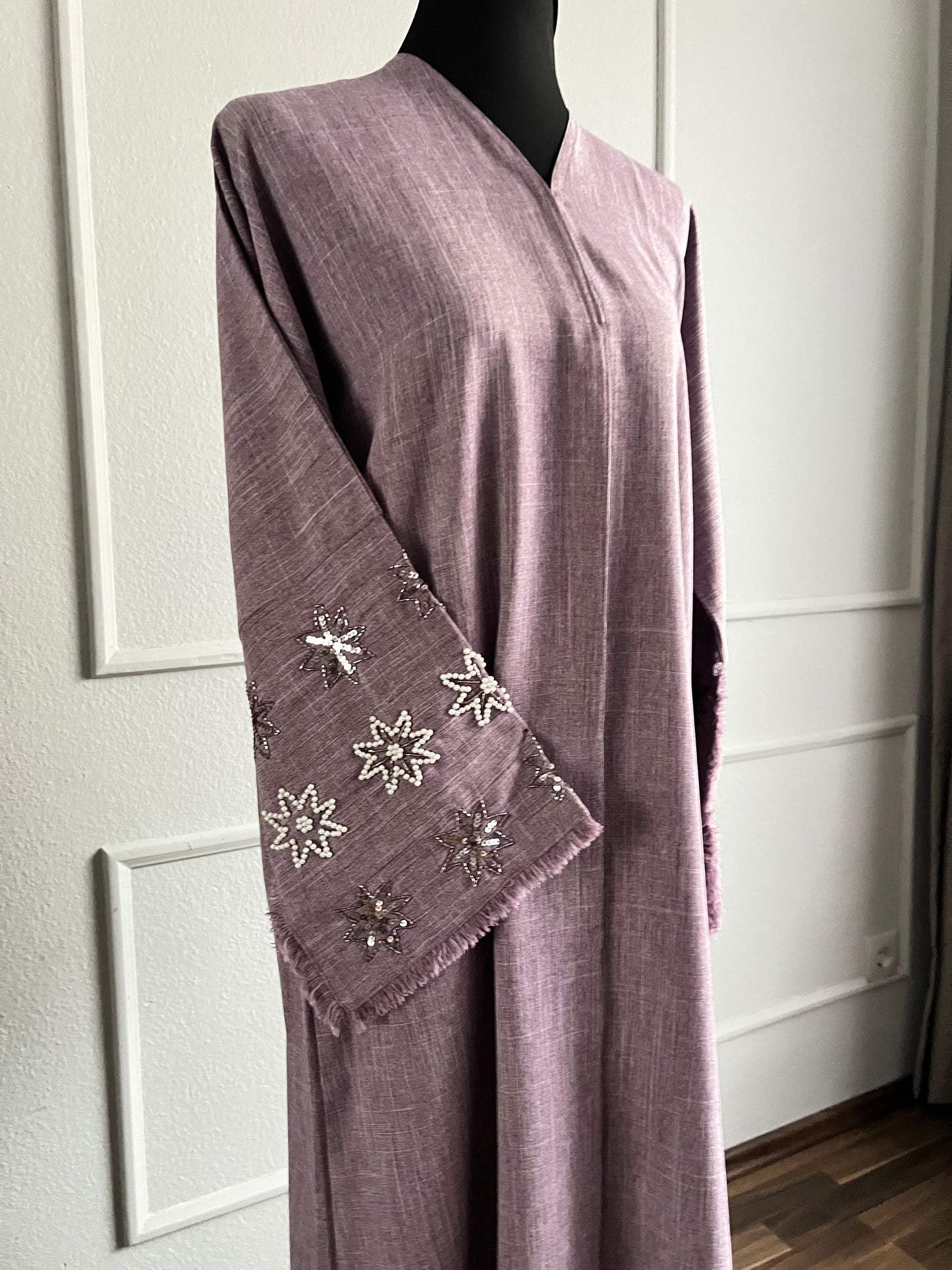 Lavender Star Abaya