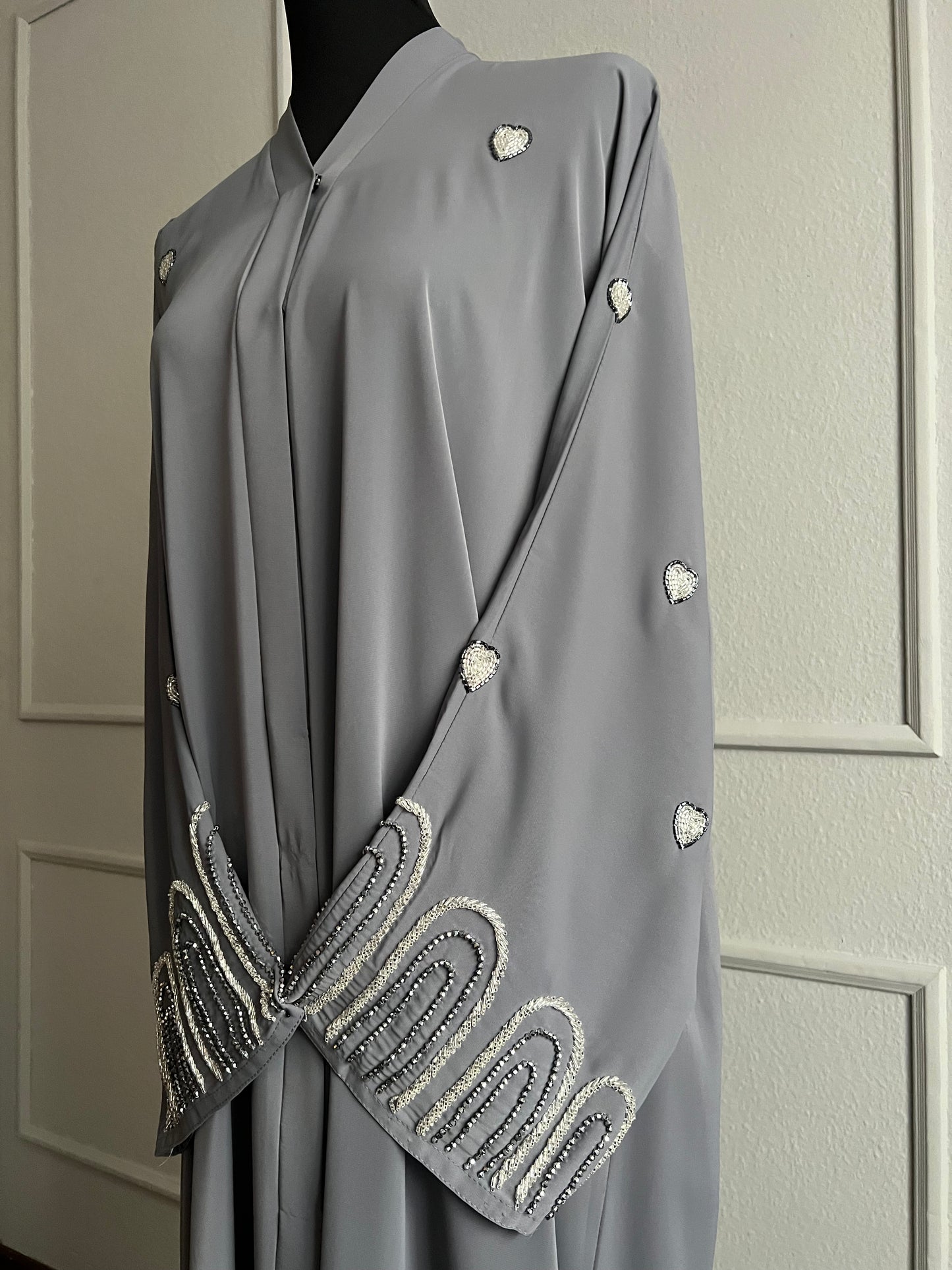 Abaya Aliya grey