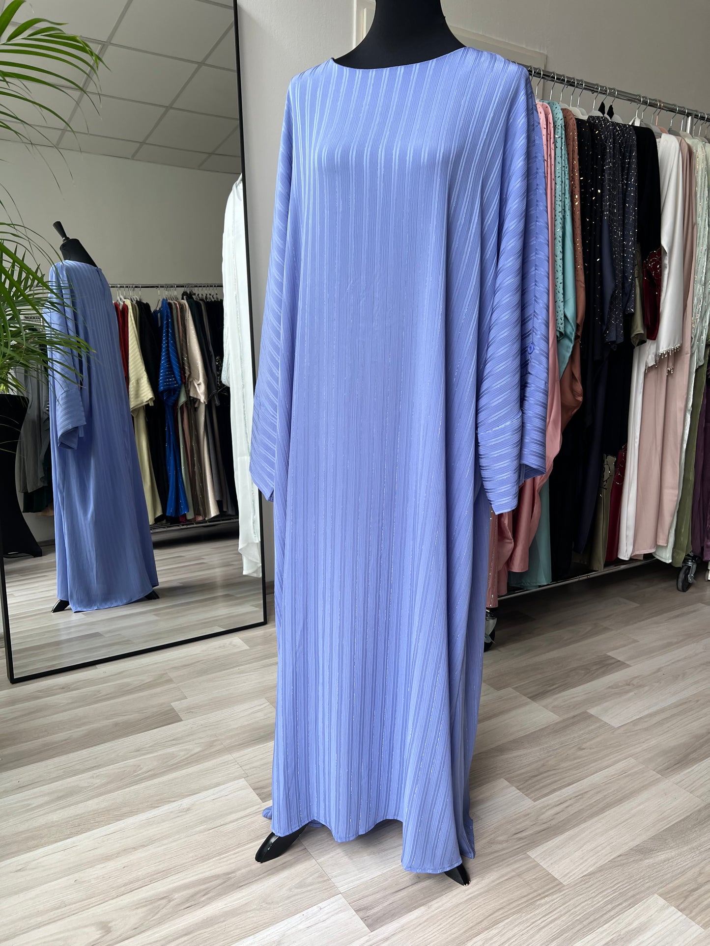 Abaya Senna - blue jean