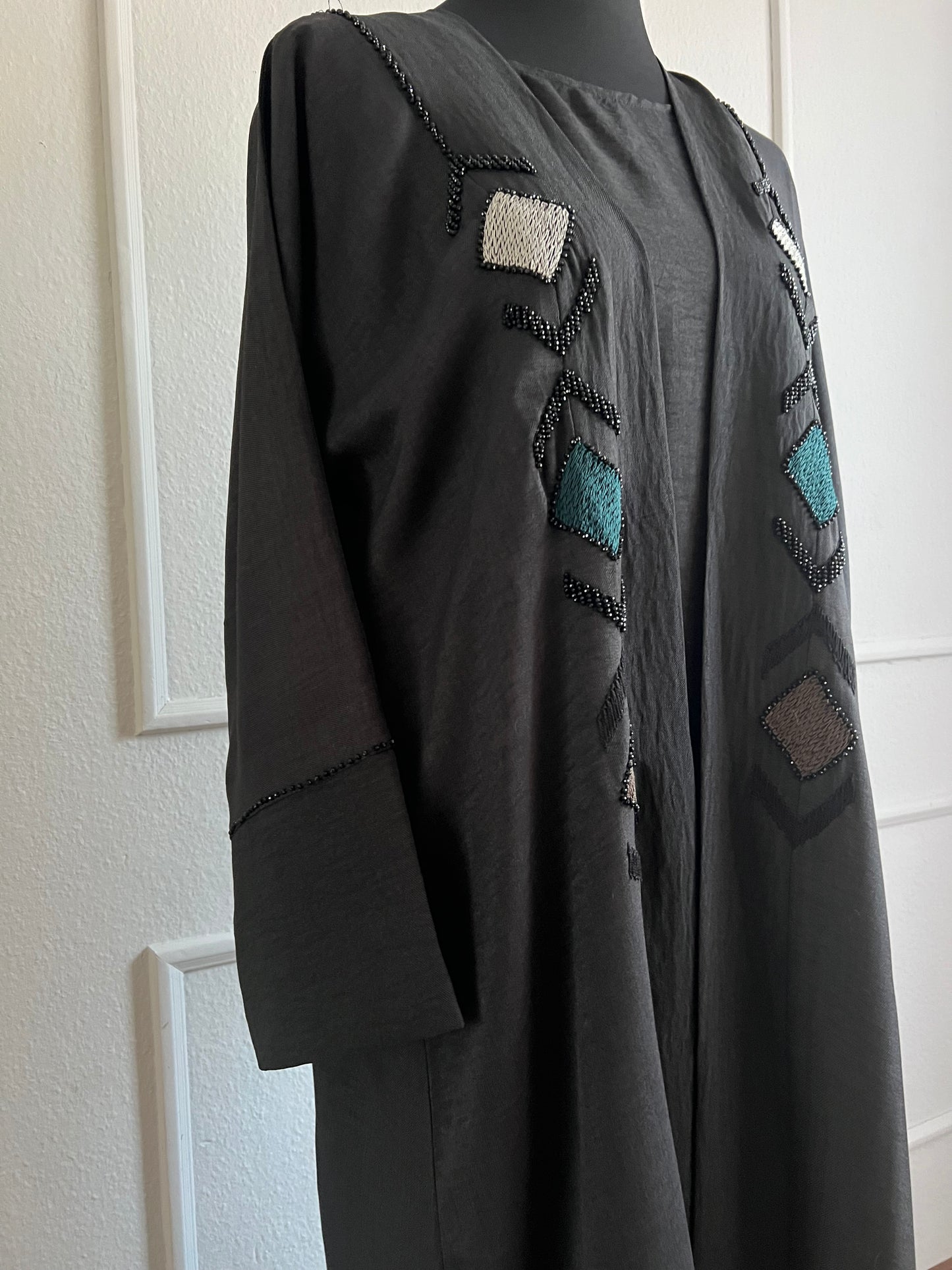 Abaya bohemian black