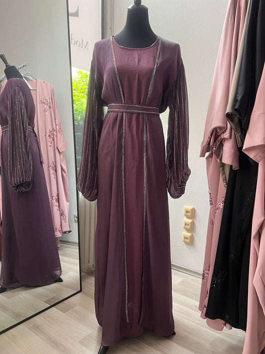 Kleid lang lila