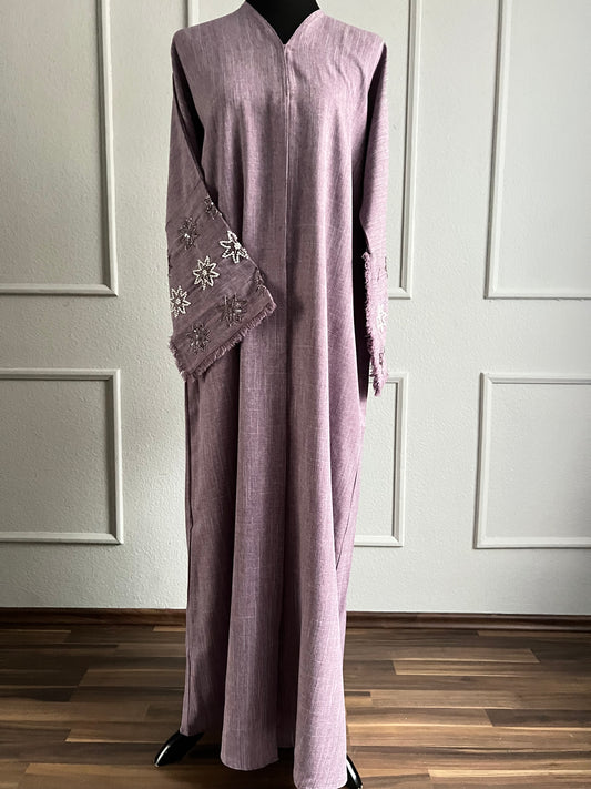 Lavender Star Abaya
