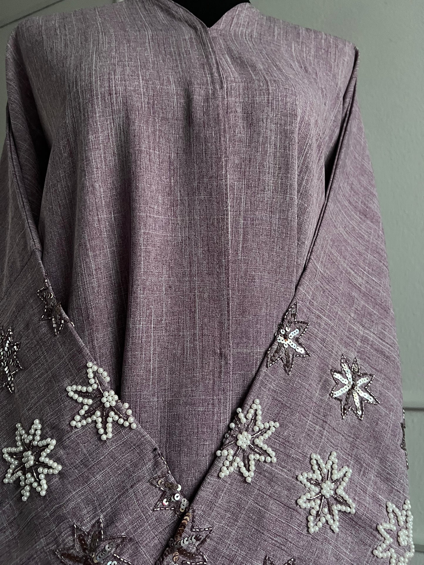 Lavender Star Abaya