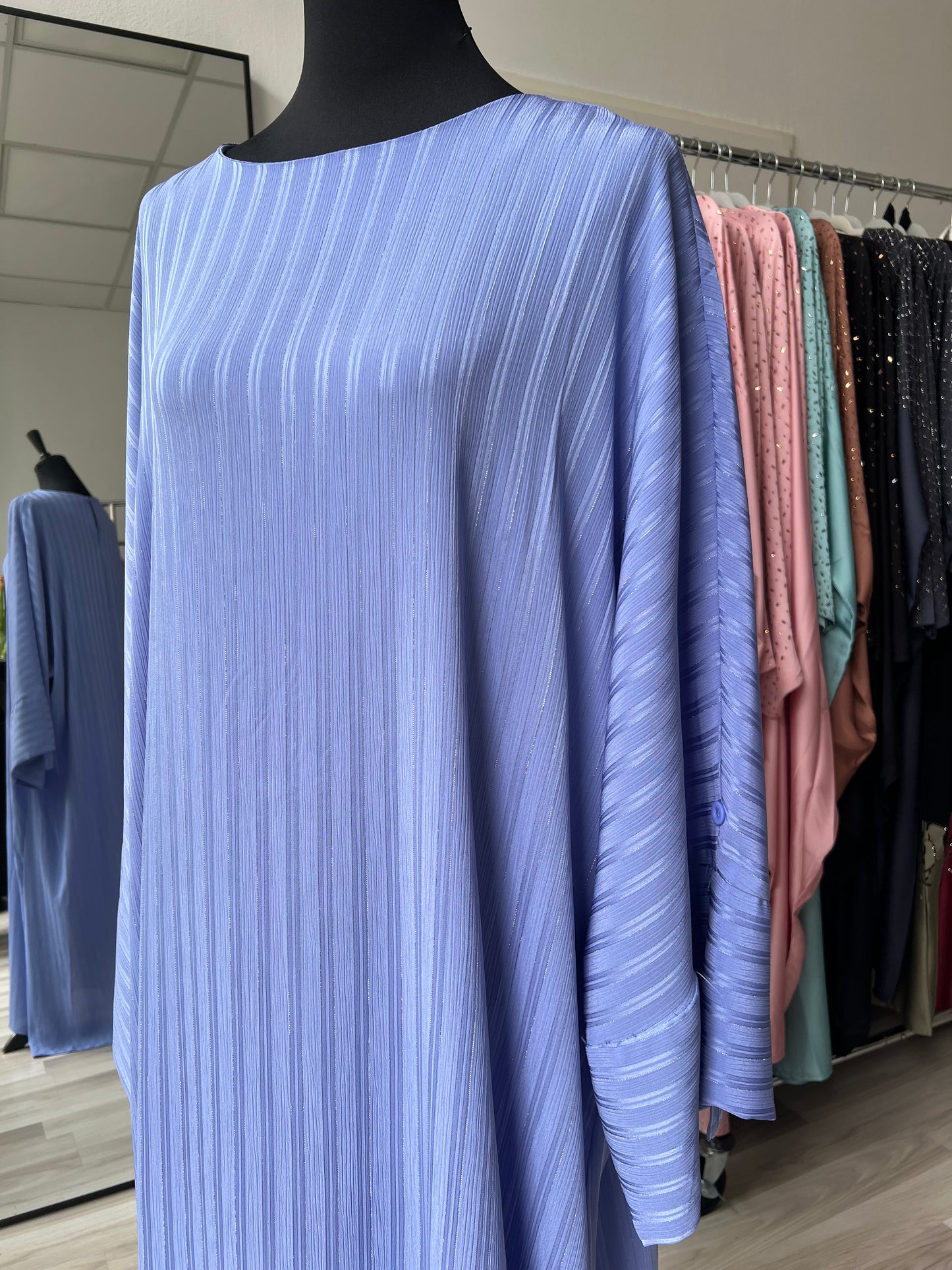 Abaya Senna - blue jean