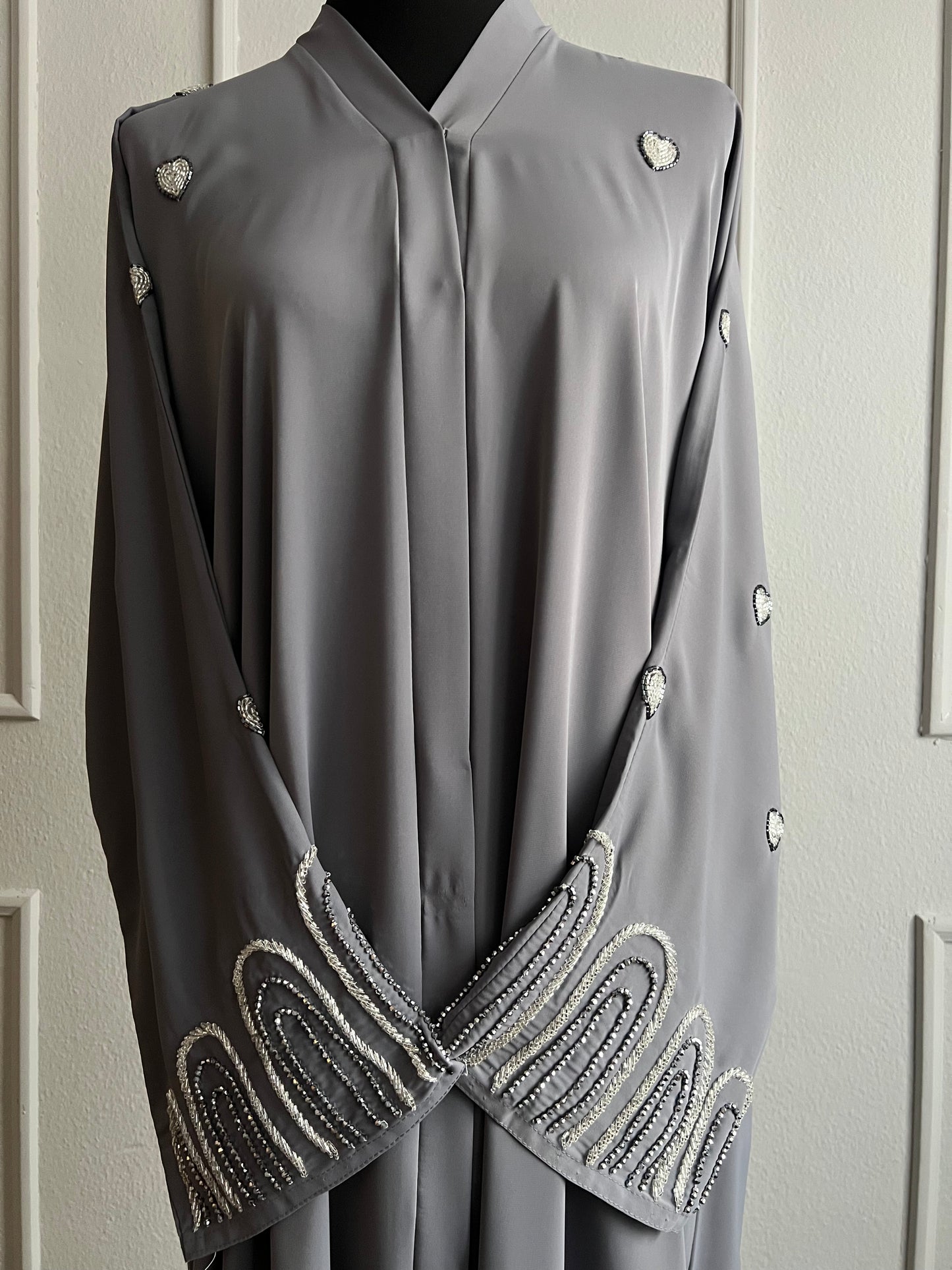 Abaya Aliya grey