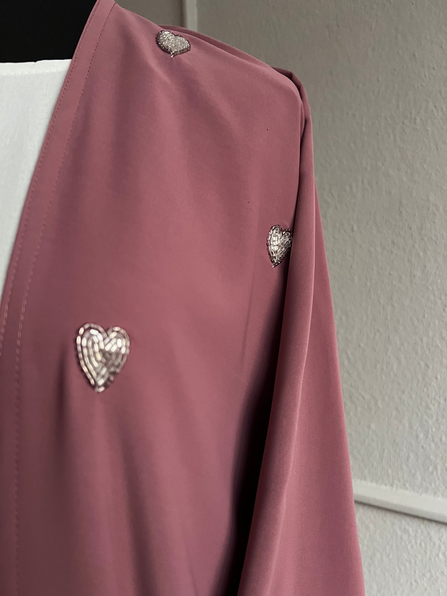 Abaya Love pink