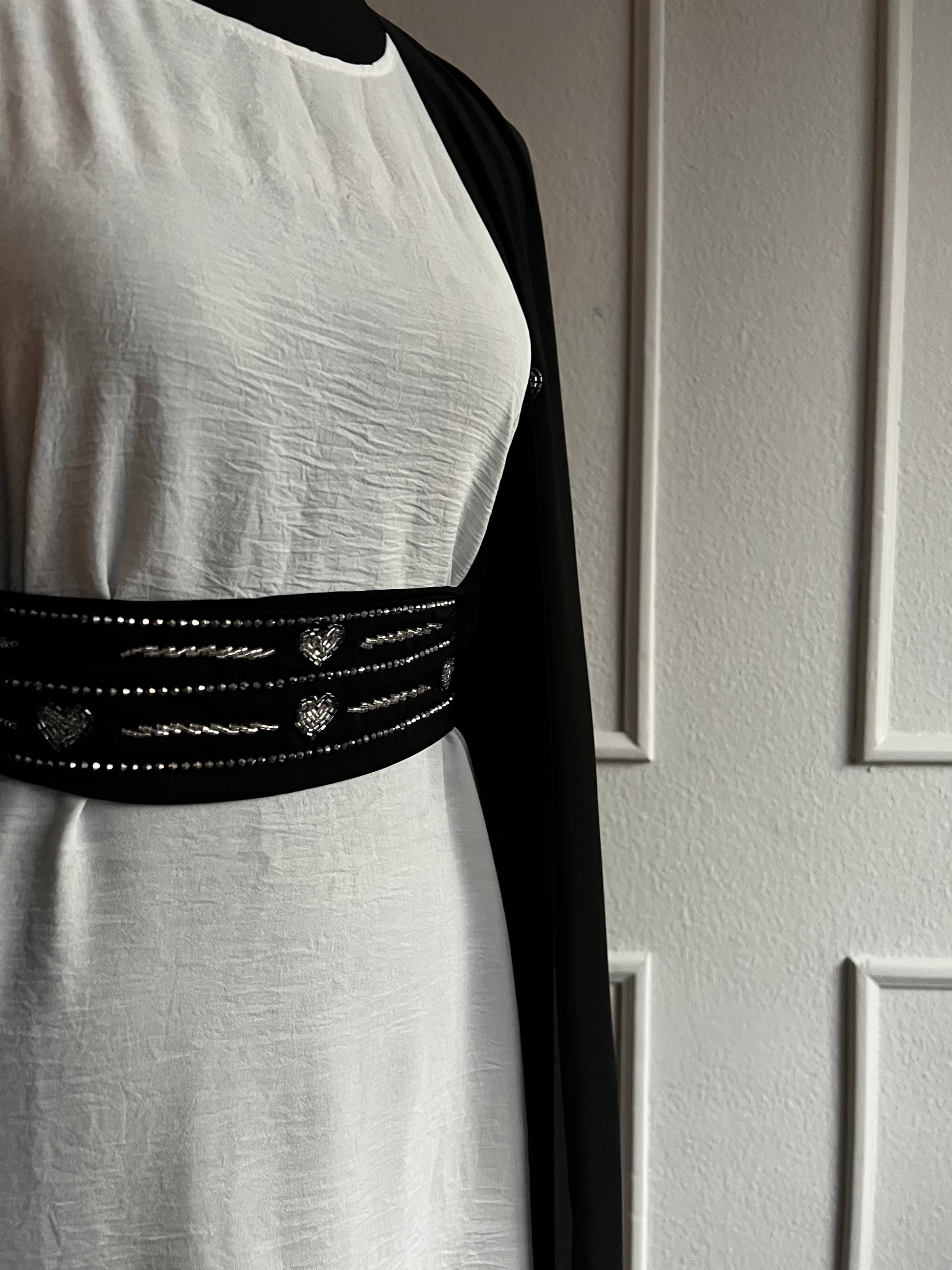 Abaya love foto mit gürtel
