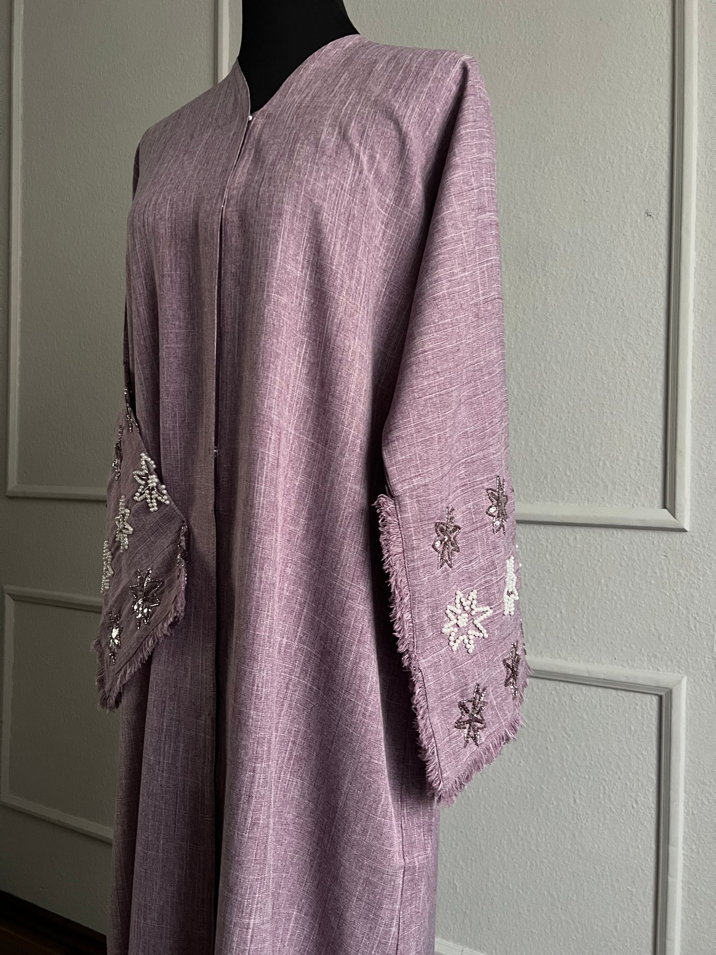 Lavender Star Abaya
