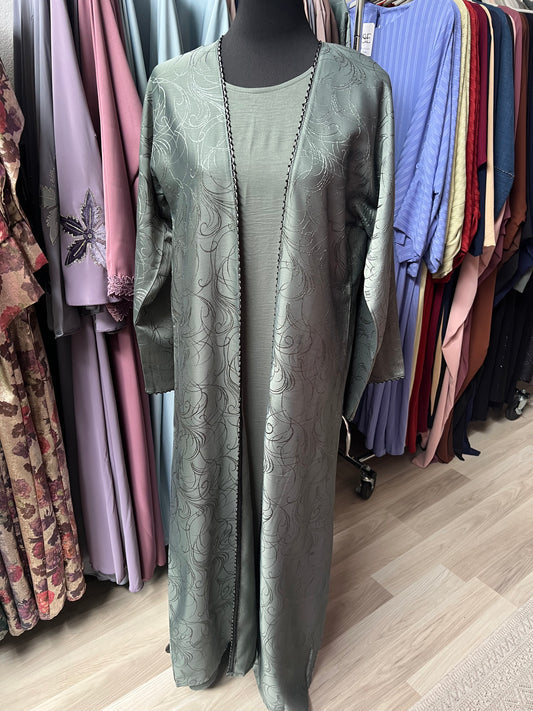 Abaya Lujain - Khaki Grace | 45