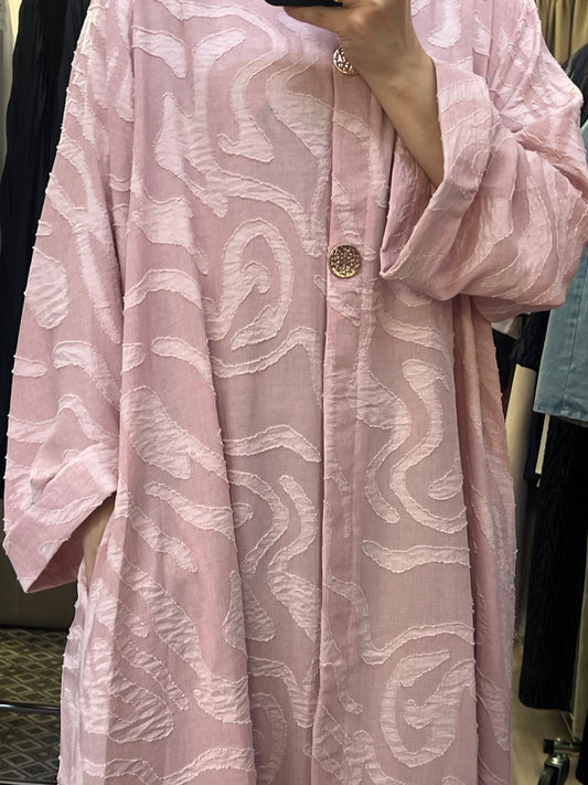 Luftiges Modest Maxikleid mit Knöpfen