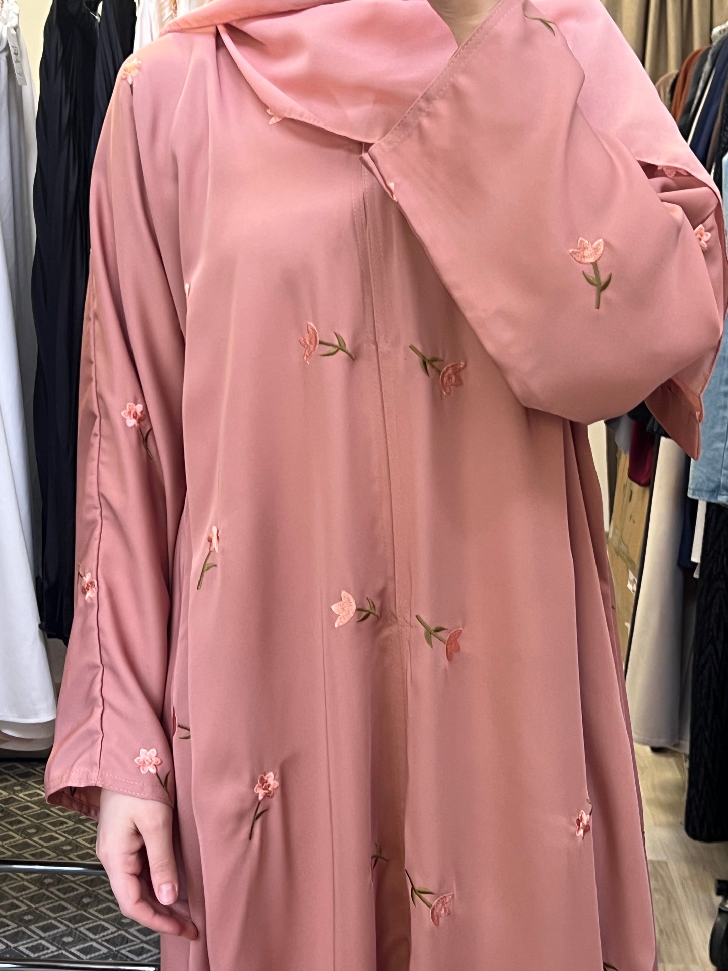 Modest Fashion Kimono mit passendem Hijab