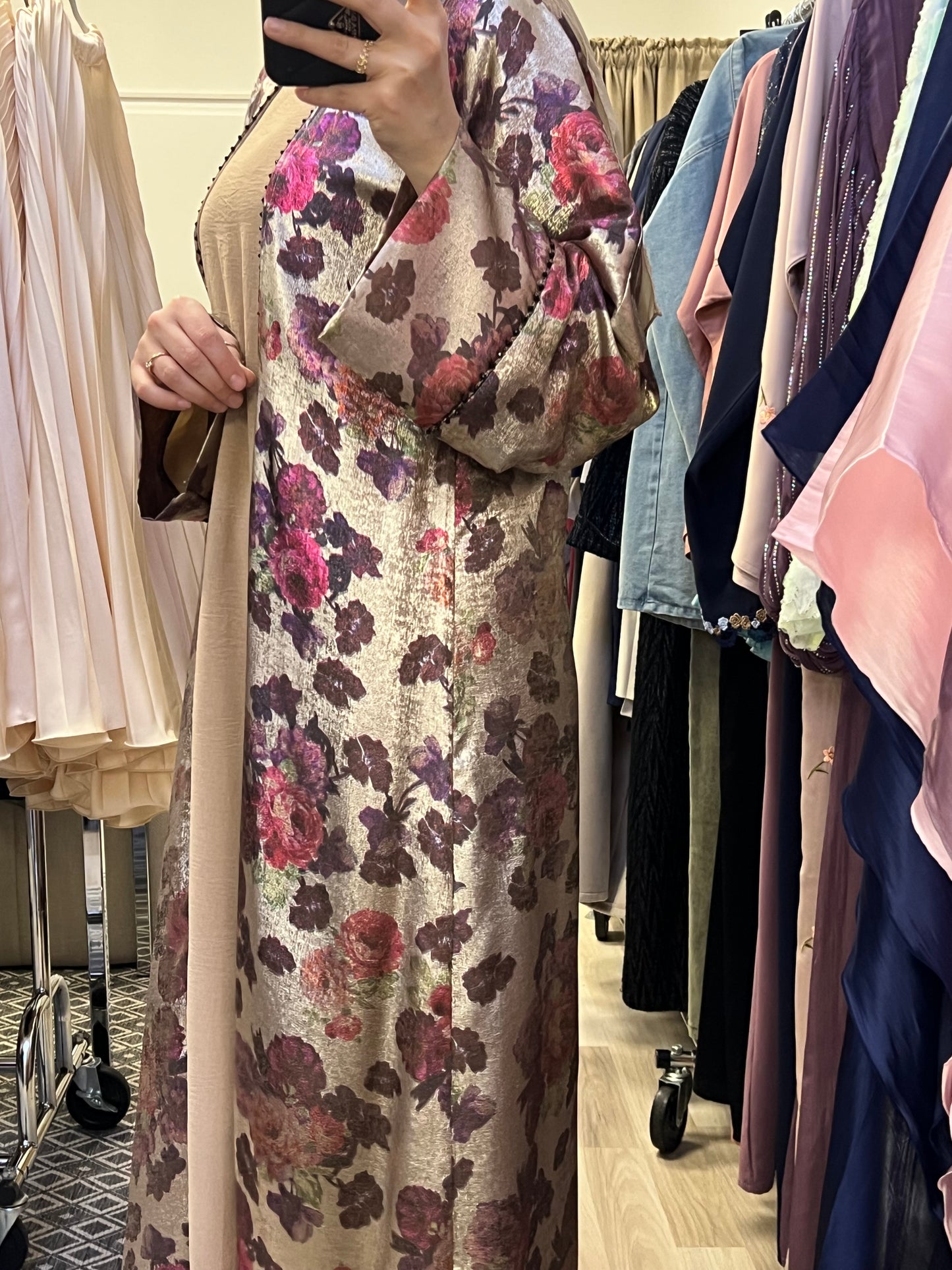 🌹 Abaya Rania | Blossom Gold | 34